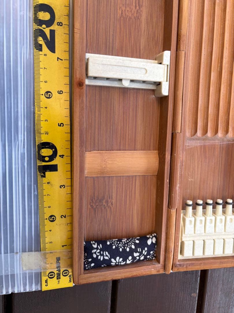 希少　竹製　ヘラ浮きケース　光琳　HERAX 美品　かちどき　五月雨