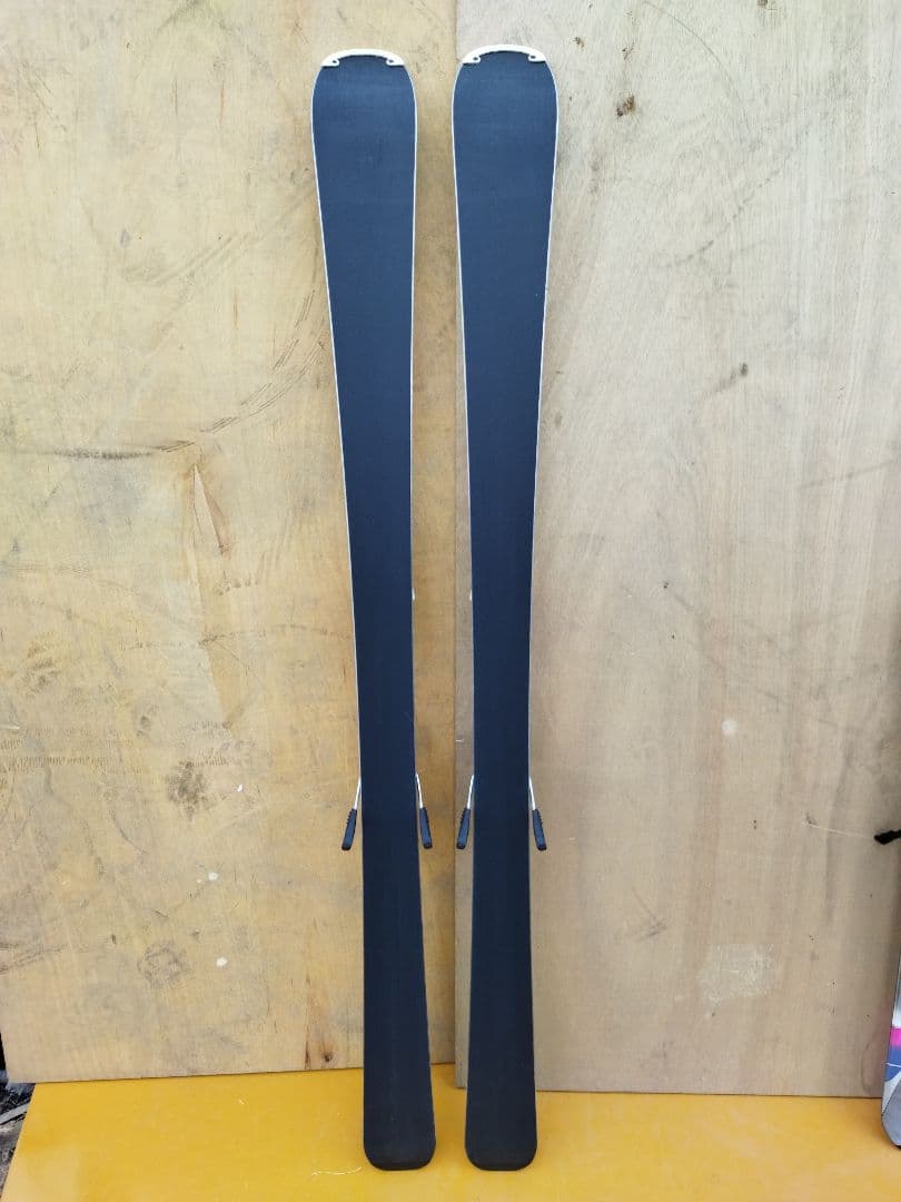 エラン ELAN スキー板 152 ホワイト グリーン バインディング付き