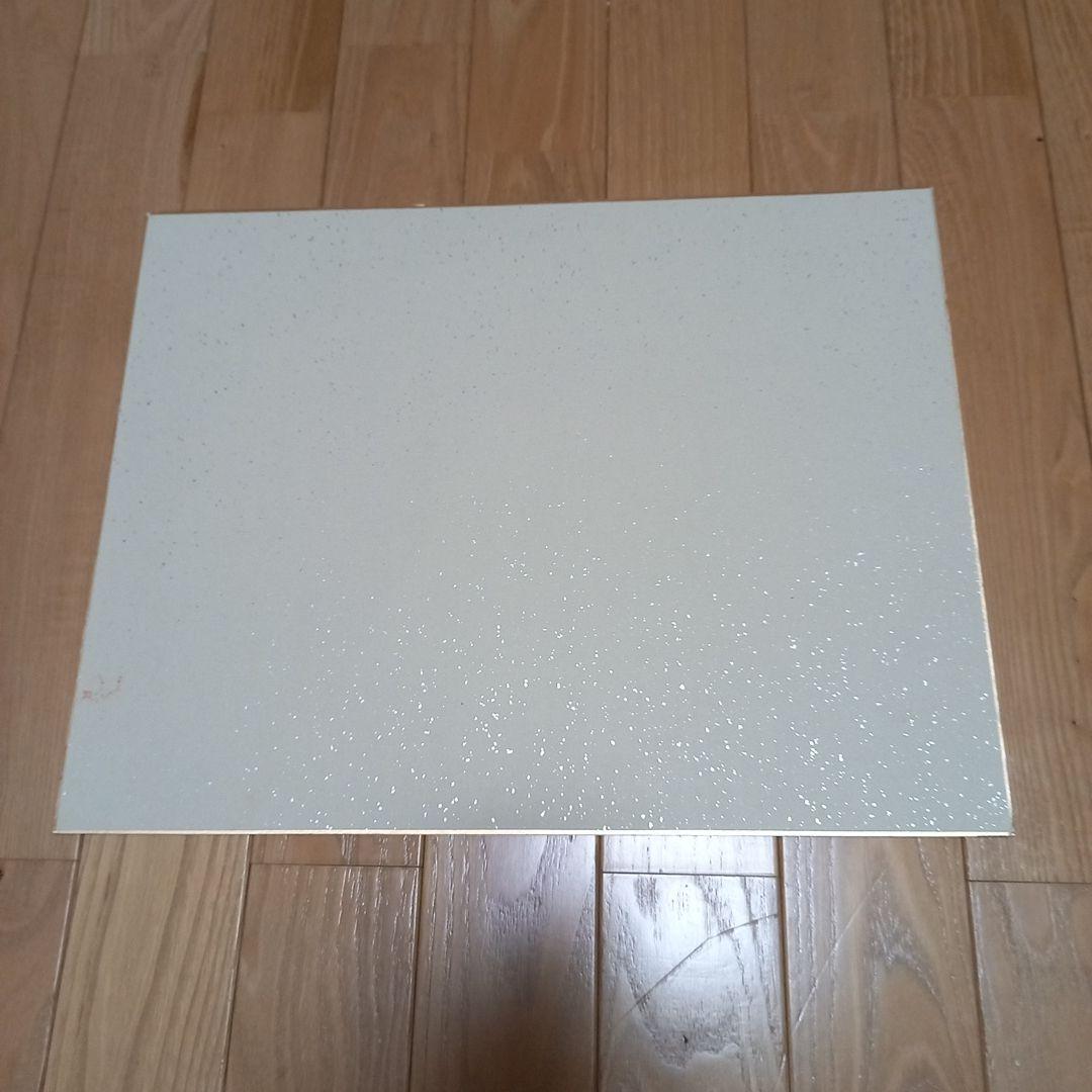 佐藤勝彦先生直筆色紙　画題　(魚)　銀花ギャラリーにて面前揮毫作品　初期作品