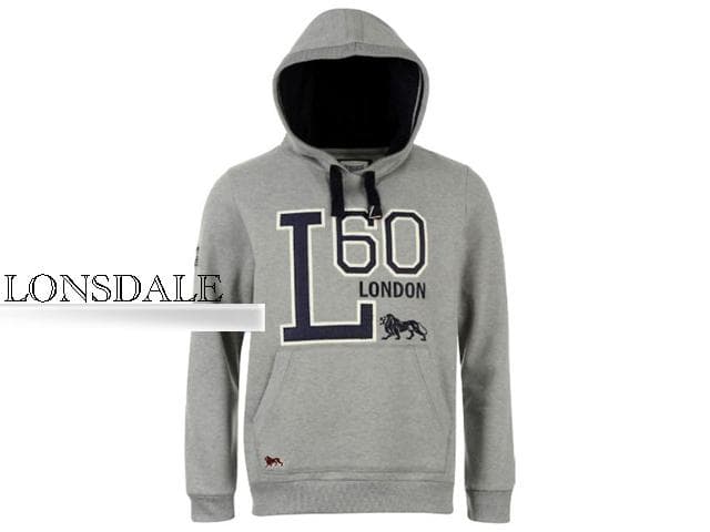 LONSDALE・ロンズデール　 メンズパーカー　カンガルーポケット　ボクシング