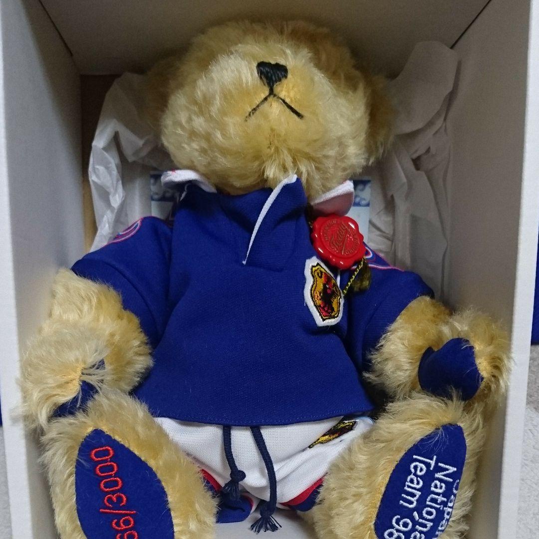 ハーマン ★ 98年W杯 サッカー サムライブルー ★ ベア