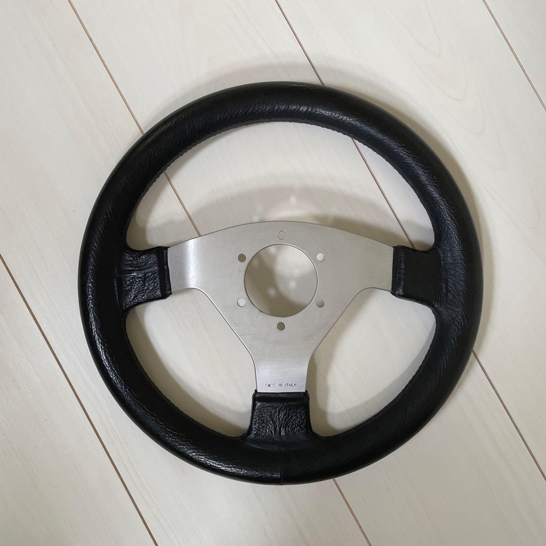当時物　イタリア製　32パイ　ステアリング