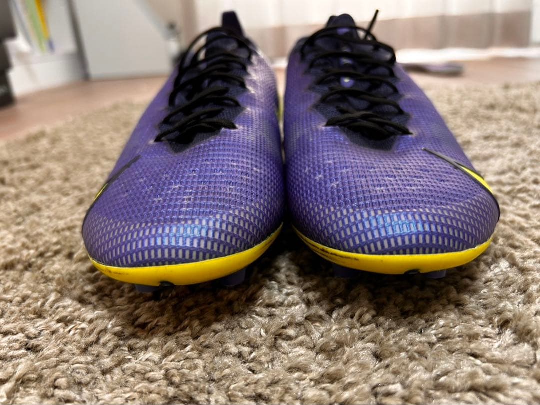 Nike Mercurial サッカーシューズ 紫/黄色