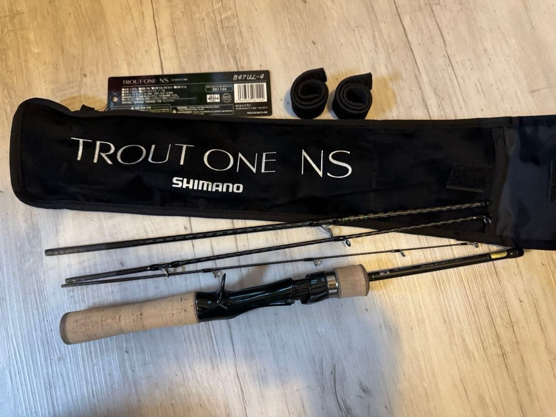 シマノ　美品　トラウトワン　NS B47UL-4