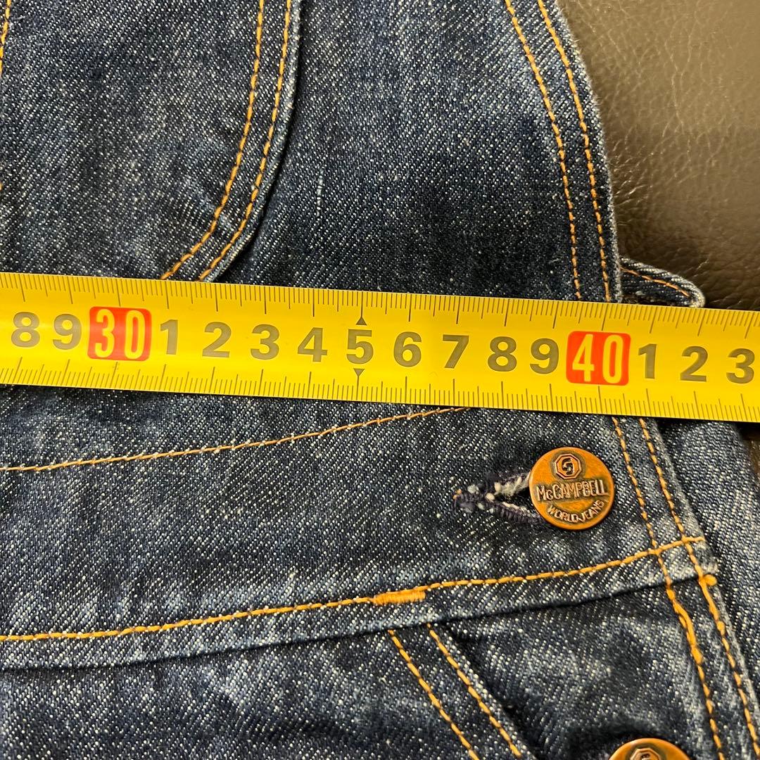 イチロー⭐️７０ｓ　レアブランド⭐️McCampbell オーバーオール　Ｌ