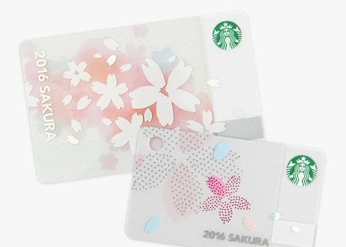 17◇サクラカード ペール 2016 STARBUCKS スタバ SAKURA