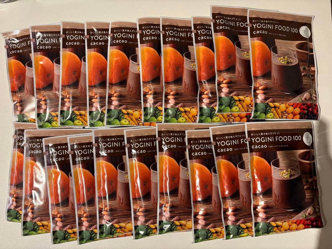 YOGINI FOOD 100 cacao 20袋入り