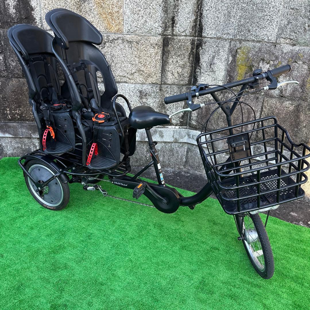 【引き取り限定】OGK ふたごじてんしゃ 動作品 鍵1本付き 管理No.iso※