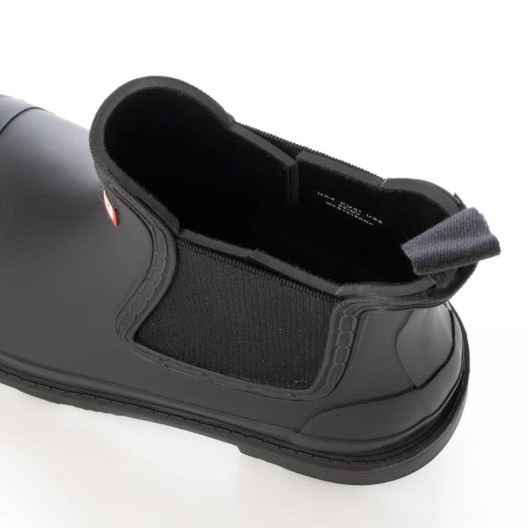 【試着のみ】HUNTER コマンドチェルシーブーツ ブラック