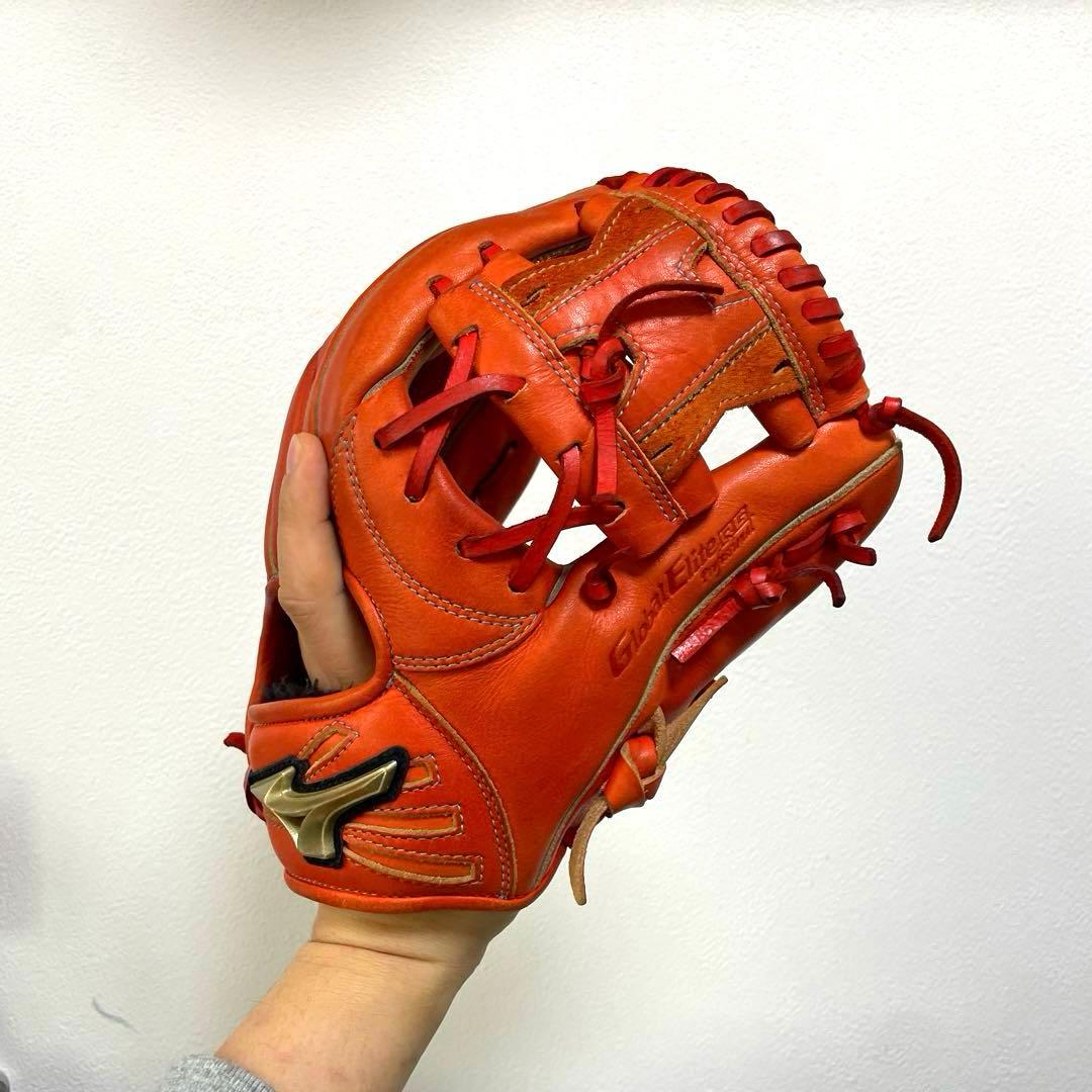 ミズノ グローバルエリート 軟式 少年 内野手用グローブ