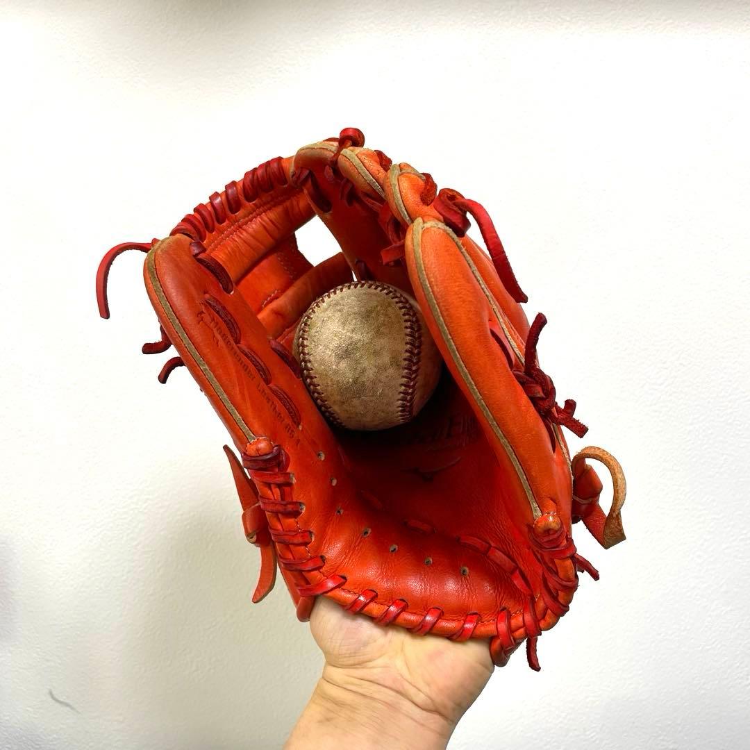 ミズノ グローバルエリート 軟式 少年 内野手用グローブ