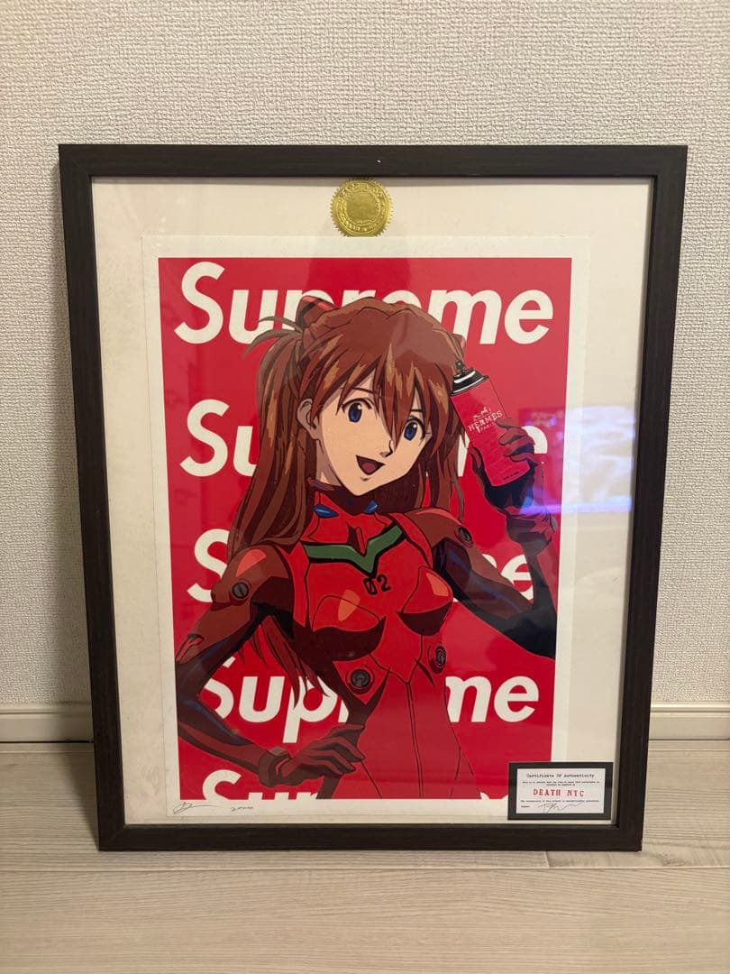 アスカ・ラングレー Supreme アート DEATH NYC