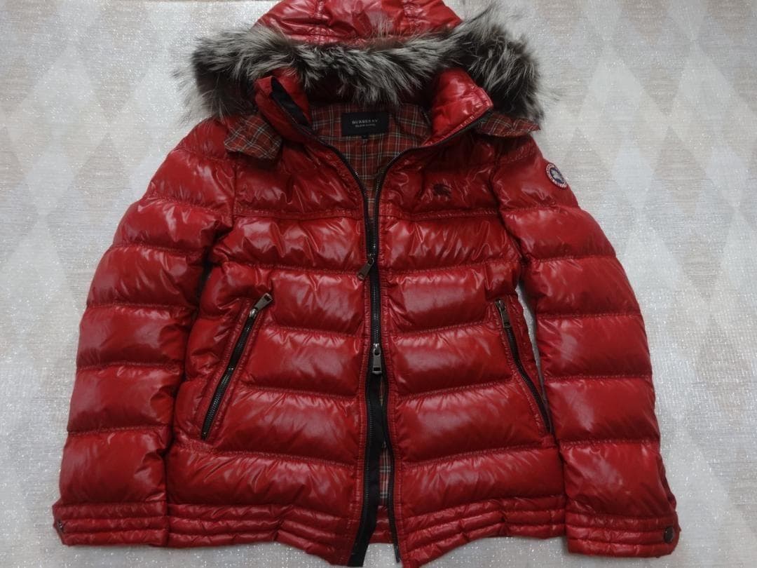 1.2回短時間着品　バーバリーブラックレーベル　ダウンジャケット　Ｍ
