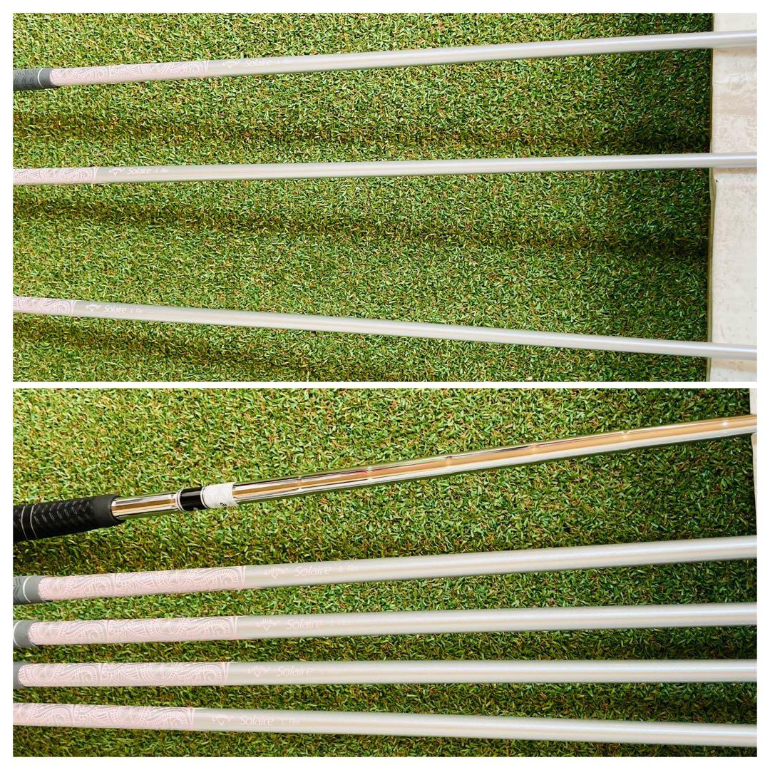 初心者 Callaway SOLAIRE 現行モデル レディース ゴルフセット