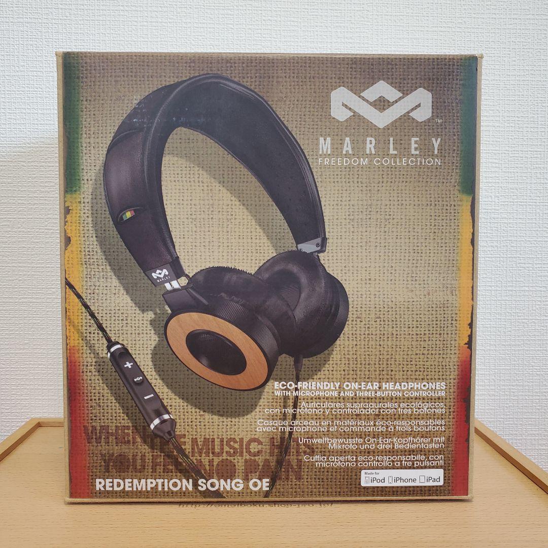 MARLEY　ヘッドホン　REDEMPTION ラスタ　マーリー DJ レゲエ