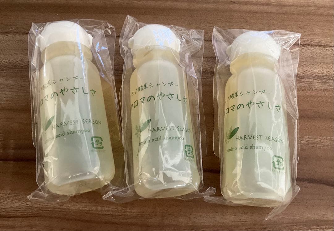 アロマのやさしさ シャンプー 500mlパウチ 3本セット＋ミニボトル