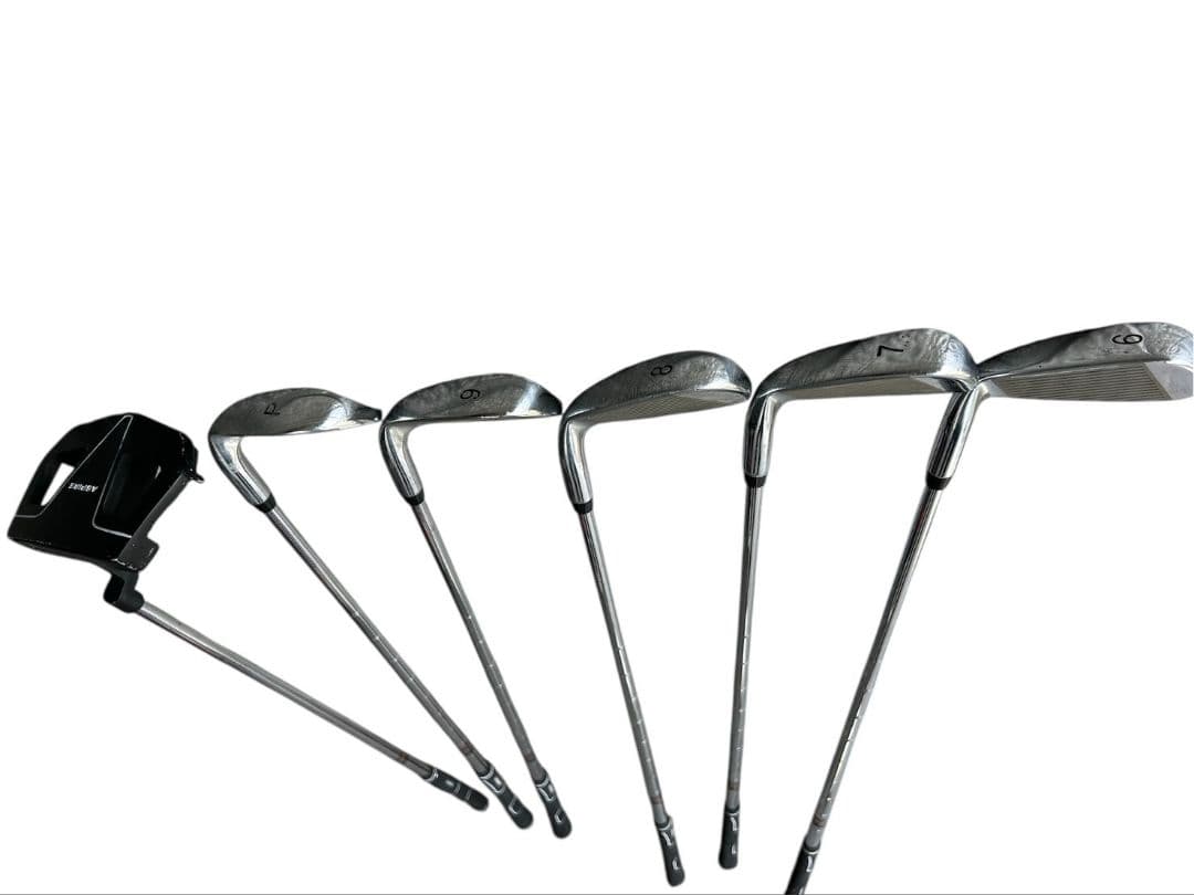 1033 初心者向け　ASPIRE メンズゴルフクラブセット　キャディバッグ付