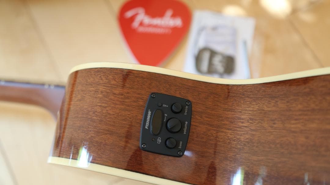 Fender NewPorter Player ナチュラル　美品　エレアコ