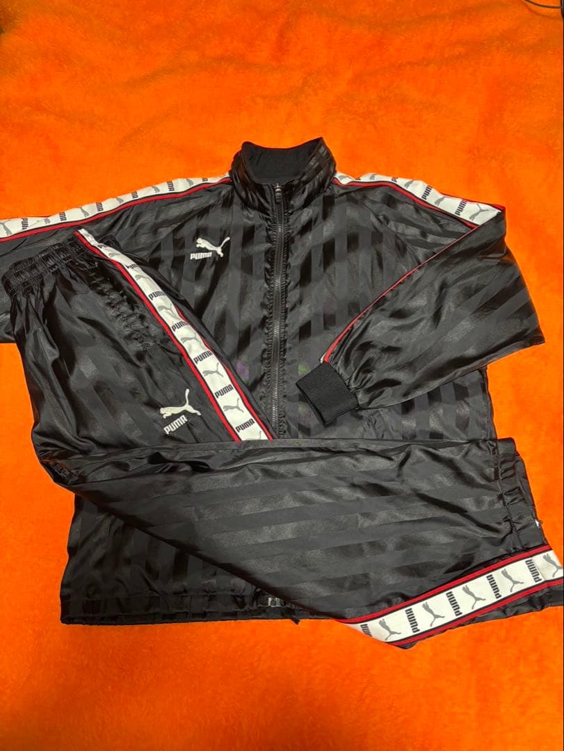 美品 PUMA 旧タグ ウィンドブレーカー上下（訳あり）