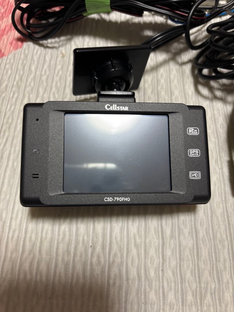 美品　セルスター　CSD-790H6 FHDドライブレコーダー