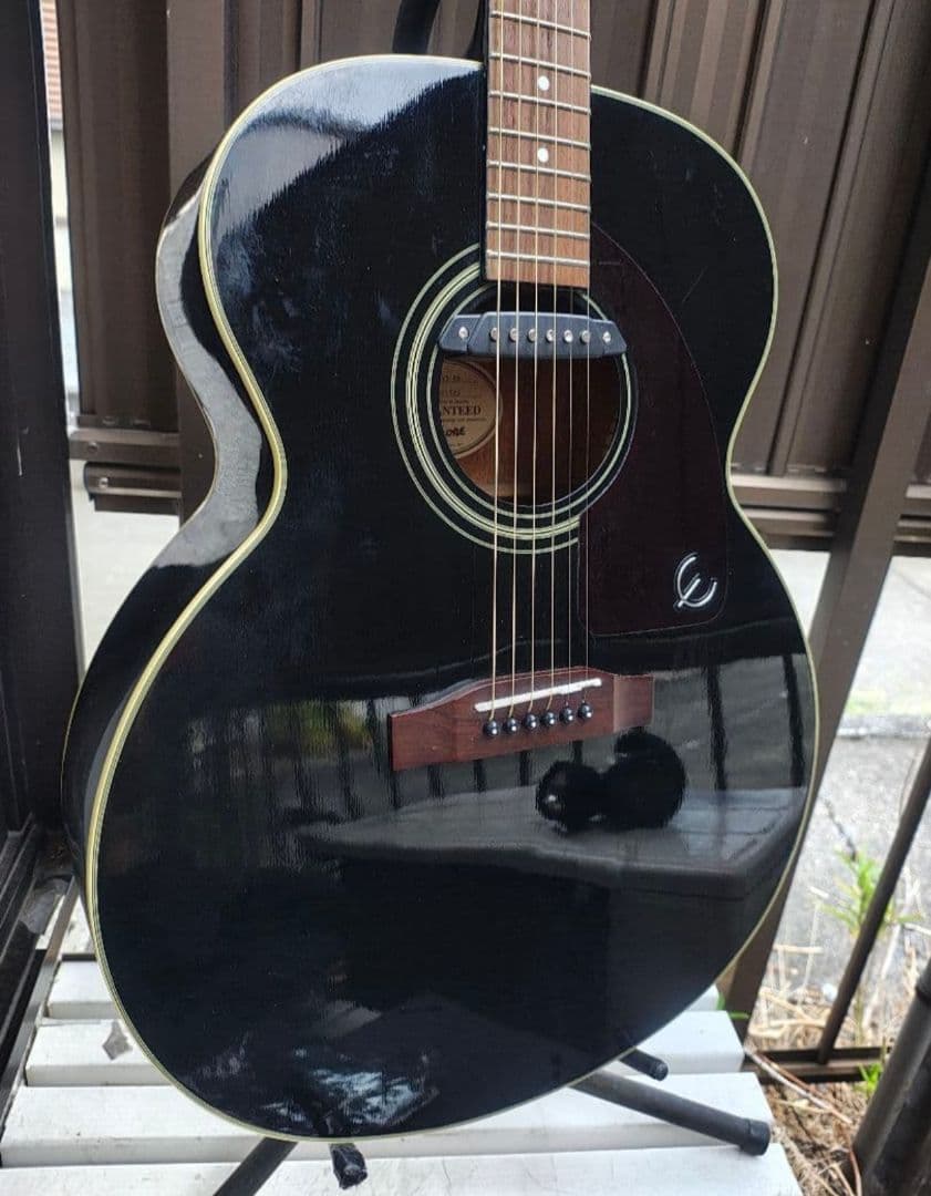 超美品 Epiphone SJ-15 EB ジャンボボディー Wピックアップ
