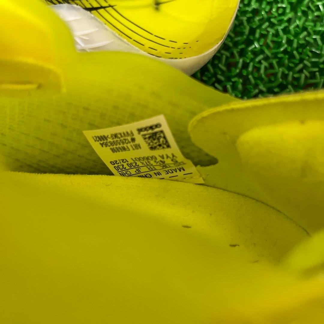 アディダス サッカースパイク エックス ゴースト.1 FG(イエロー×ブラック)