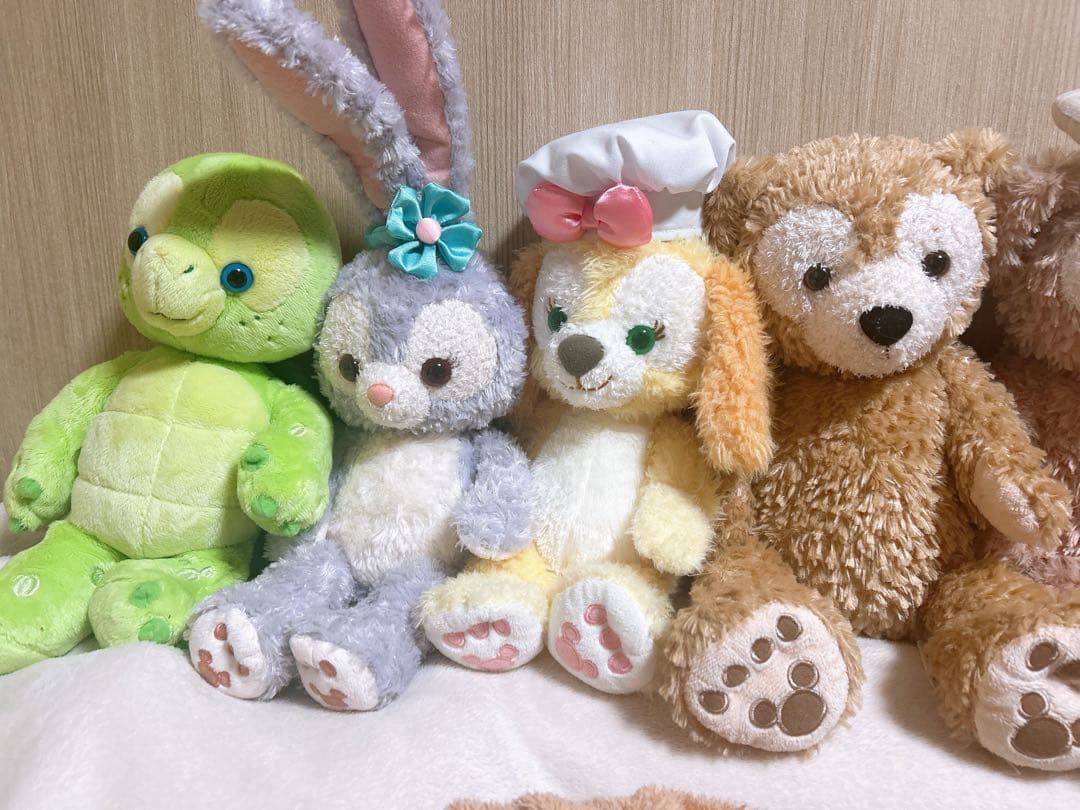 【お得!】ディズニー ダッフィーフレンズ ぬいぐるみ パーカー まとめ売り秋冬