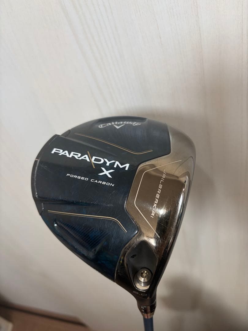 ピンクの猫　Callaway PARADYM X ドライバー