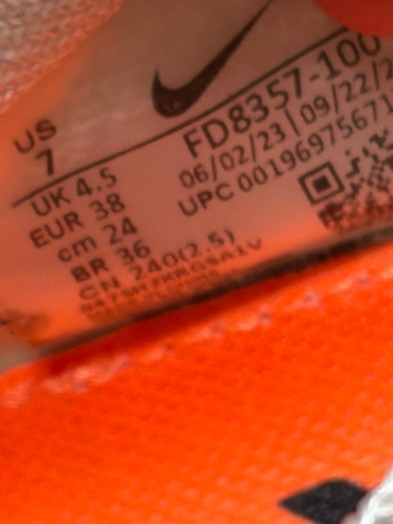 NIKE アルファフライ3 プロトタイプ24cm