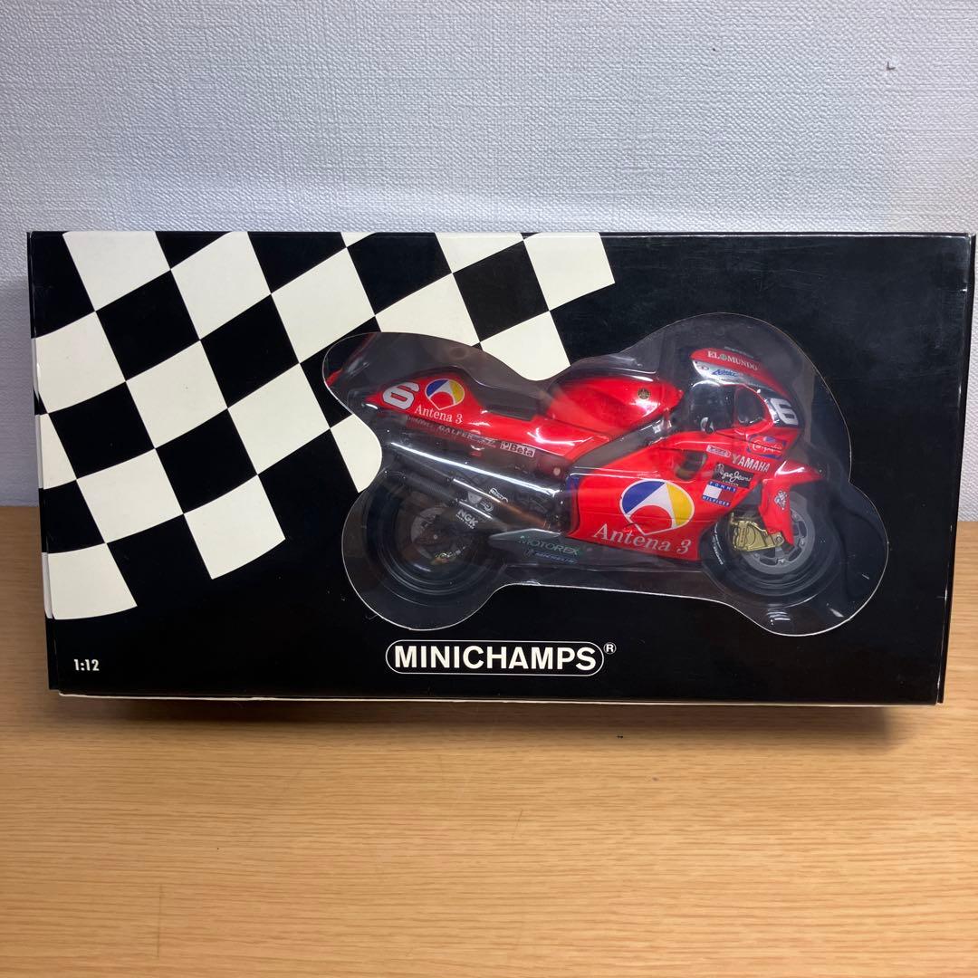 ミニカー MINICHAMPS YAMAHA YZR500 Antena3 GP2001