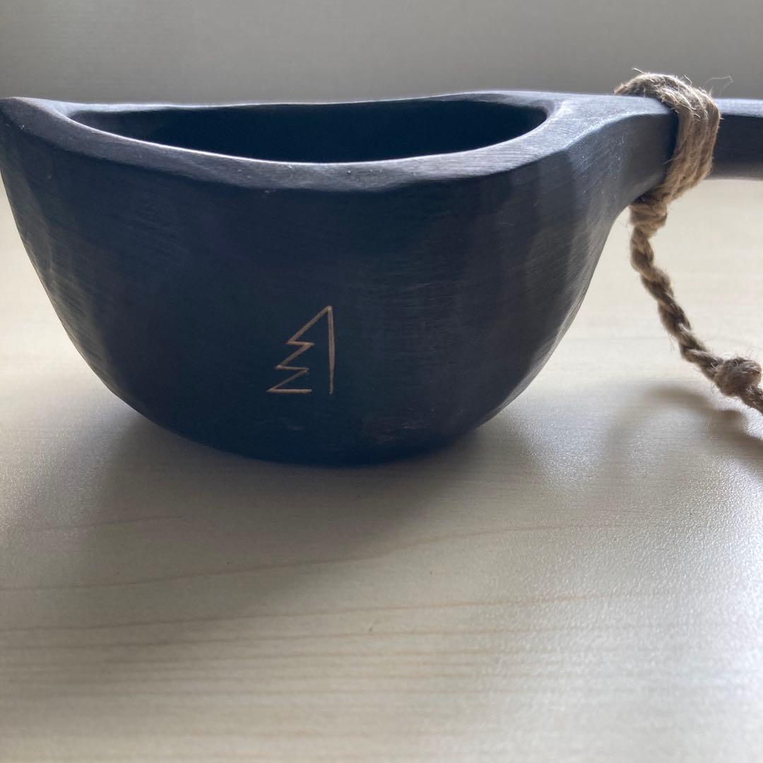 【新品】ソウルオブシベリア #1 ブラックペンダント　No.1813 ククサ