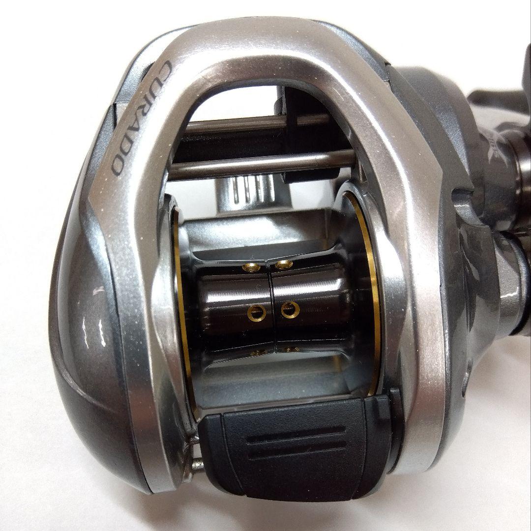 美品機関良好　シマノ SHIMANO　15 クラド 200HG　大型ハンドルノブ