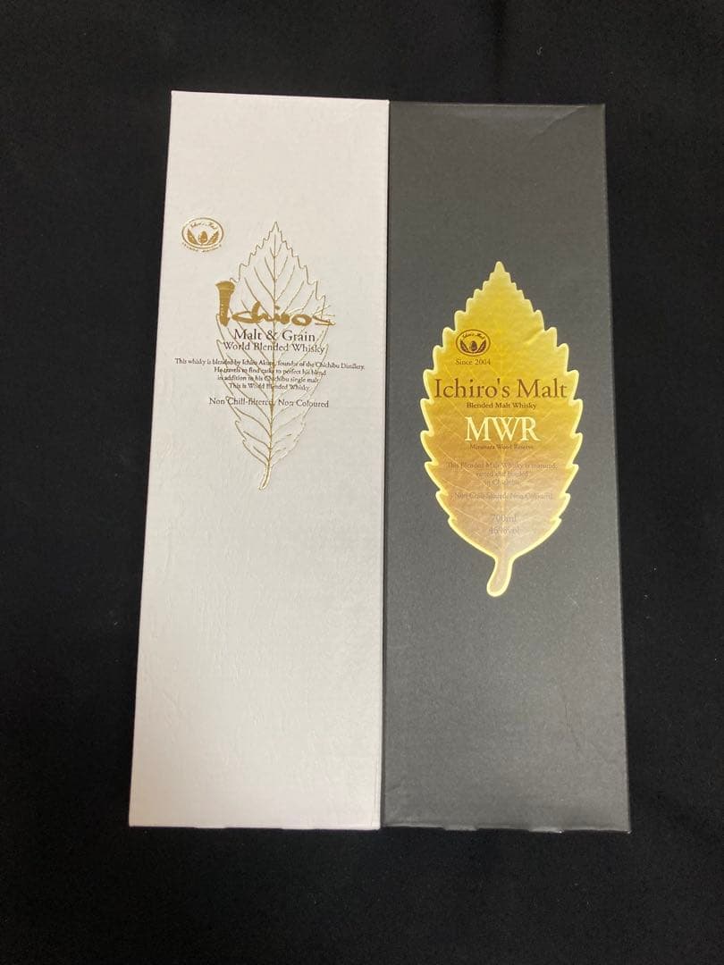 箱付き　イチローズモルト ミズナラウッドリザーブ MWR＋モルトアンドグレーン
