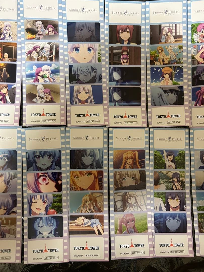 【非売品】Summer Pockets in 東京タワー 会場限定しおり　22種