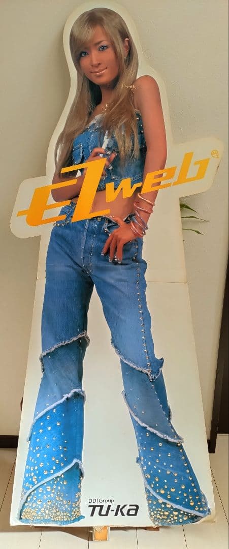 超レア　ギャルあゆ　浜崎あゆみ等身大パネル　TUーKA