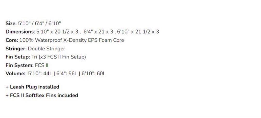 Softech(ソフテック) ソフトボード 5'10 BOMBER