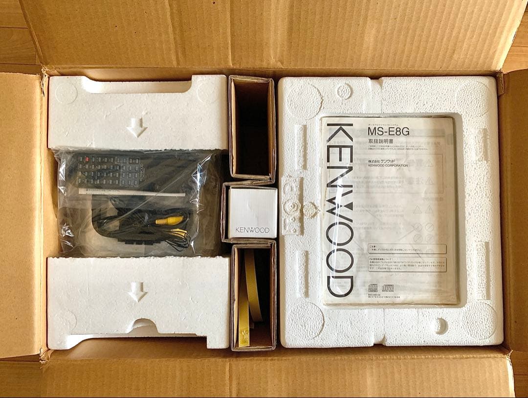 ★未使用品 KENWOOD MS-E8G CD ミニコンポ 6枚チェンジャー★