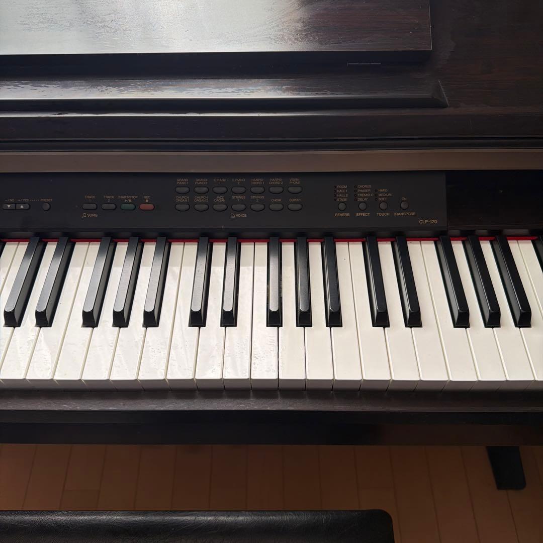 YAMAHA クラビノーバ　CLP-120 電子ピアノ　現地引取り
