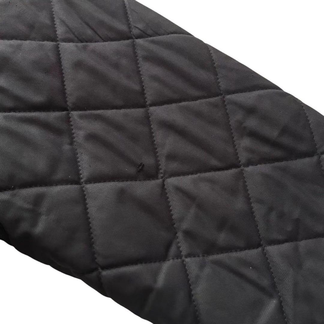 BURBERRY バーバリーゴルフ キルティングジャケット 黒 ステンカラー