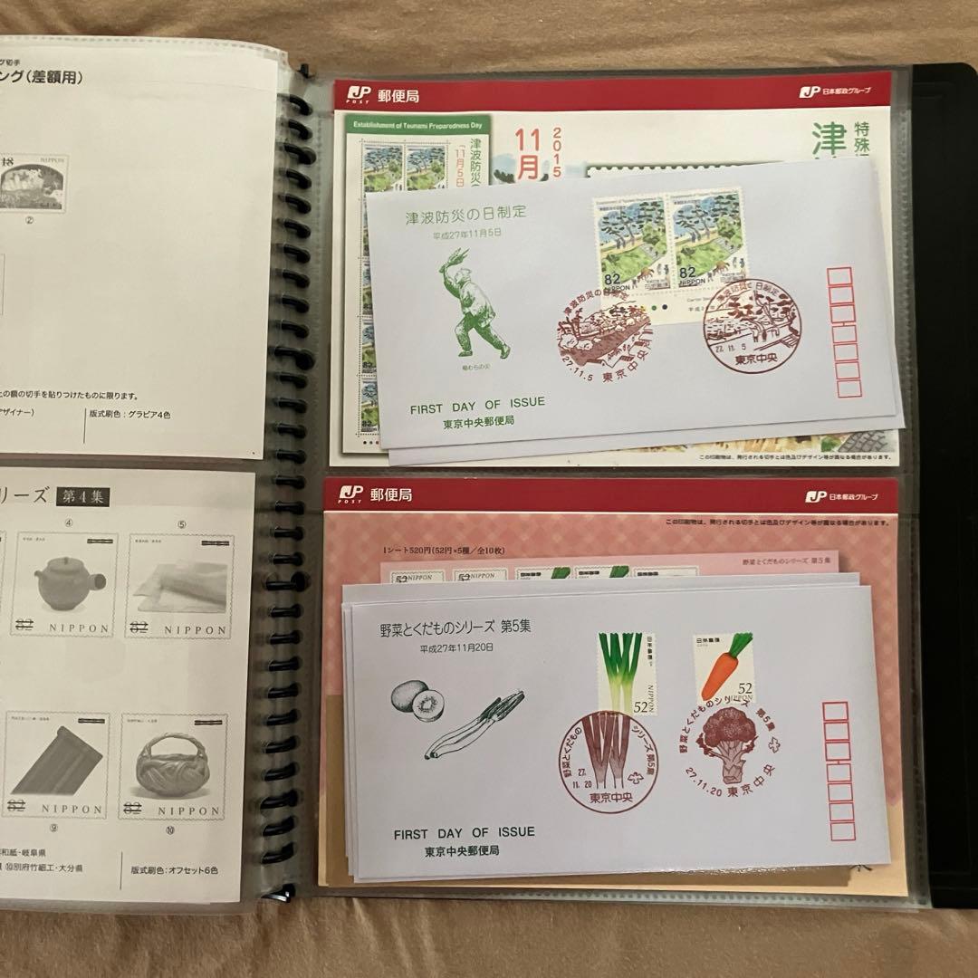 初日カバー　満月印　ファイル付き　300枚