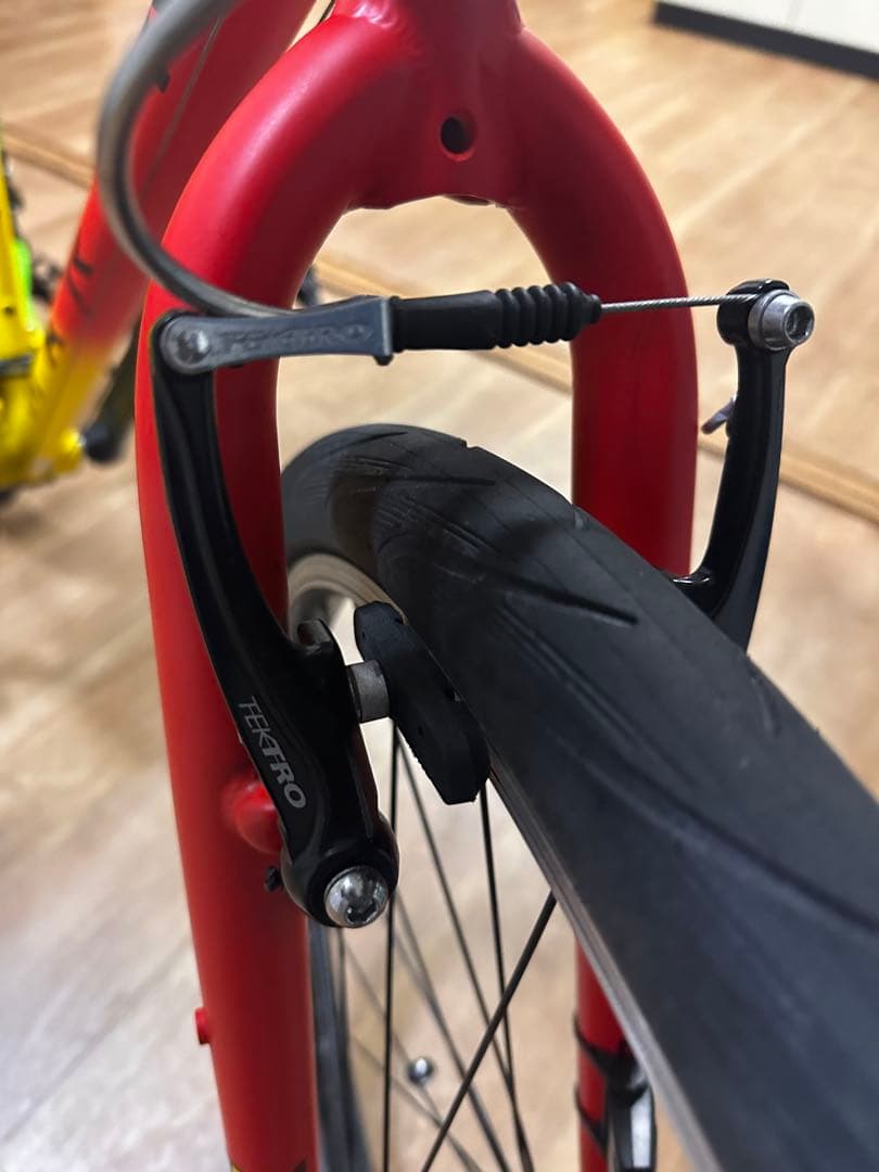 MARLIN クロスバイク レッド/イエロー/グリーン引き取り設定