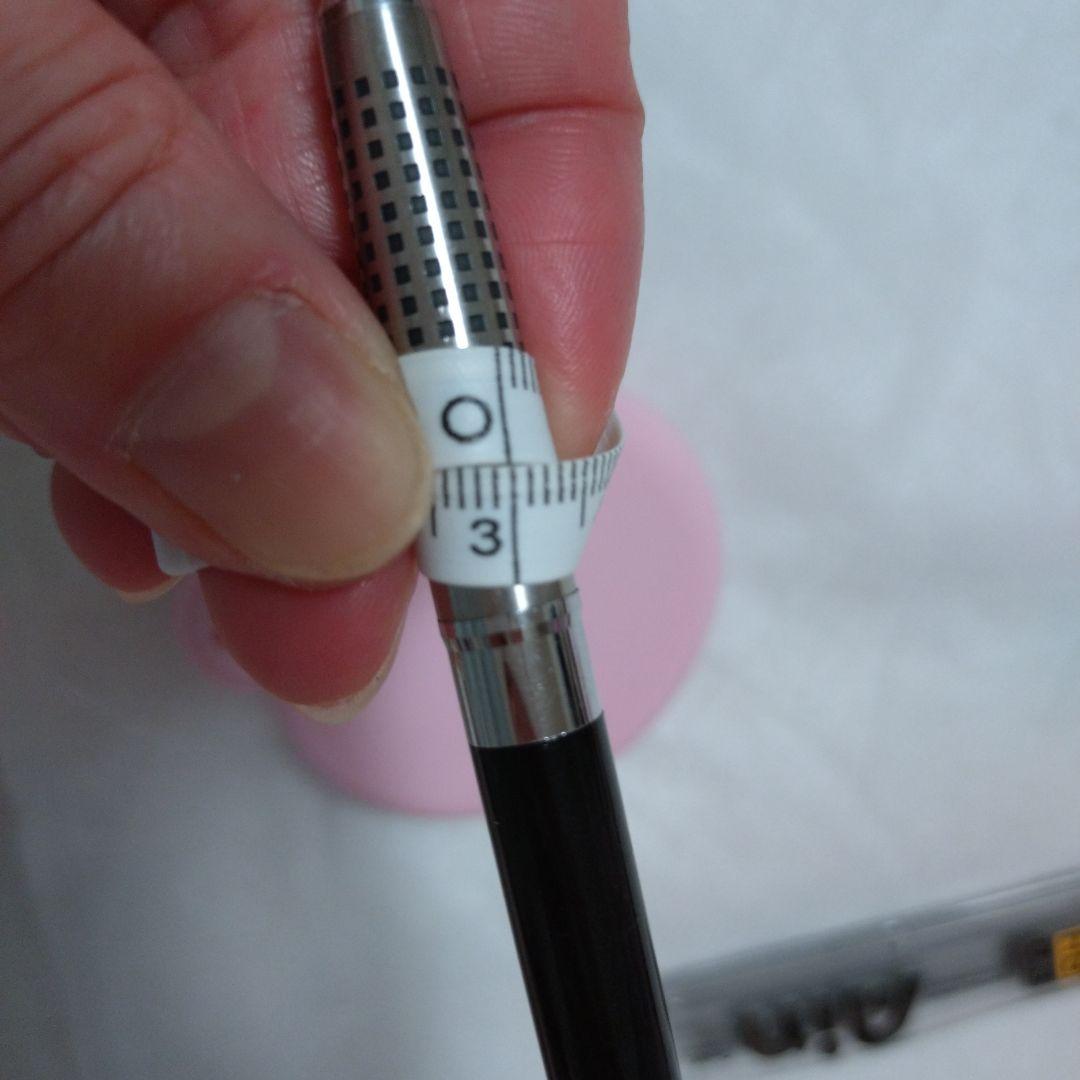 中古美品0.3pilotパイロットシャープペンブラック金属竿箱芯セット　送料無料