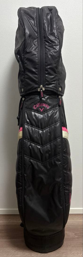 Callaway レディース キャディバッグ ブラック/ピンク/ホワイト