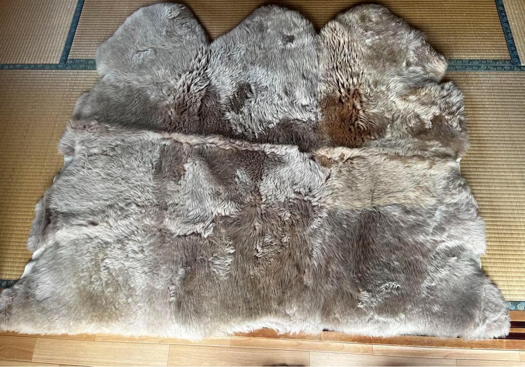 ムートンラグ アサヒムートン 大きめ