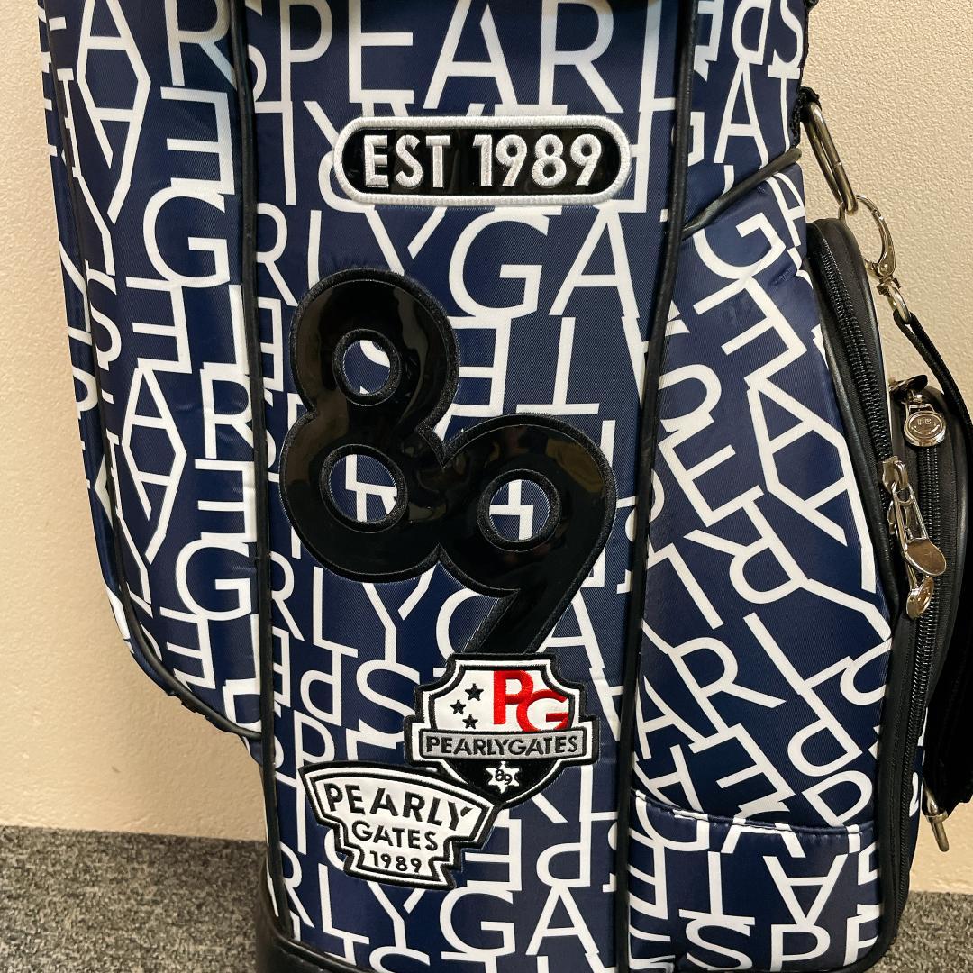 1回のみ使用　希少　美品　完売　パーリーゲイツ　キャスター付　キャディバッグ