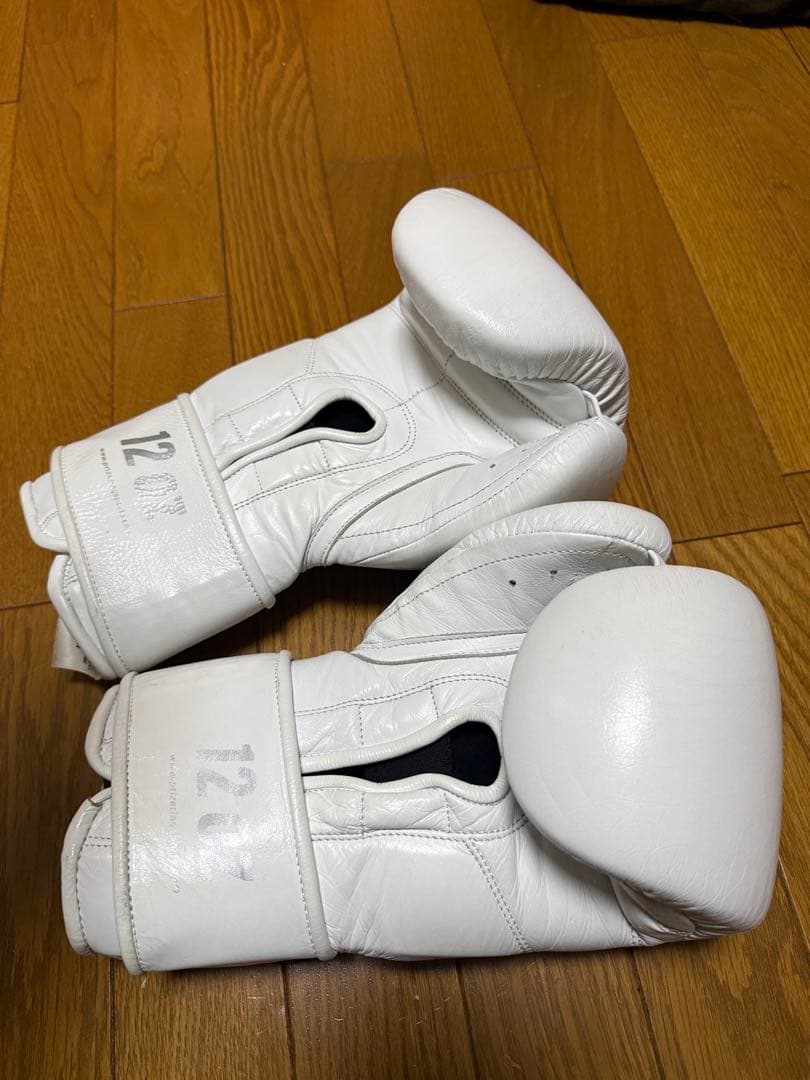 PRIZE RING ボクシンググローブ 12oz ホワイト