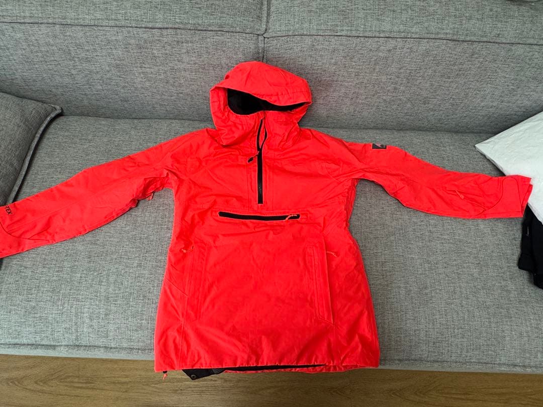 BURTON W 0065 PILLAR ANORAK XS レッド