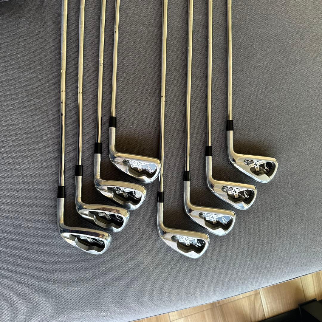 キャロウェイx tour 3〜P 8本 名器　レア！