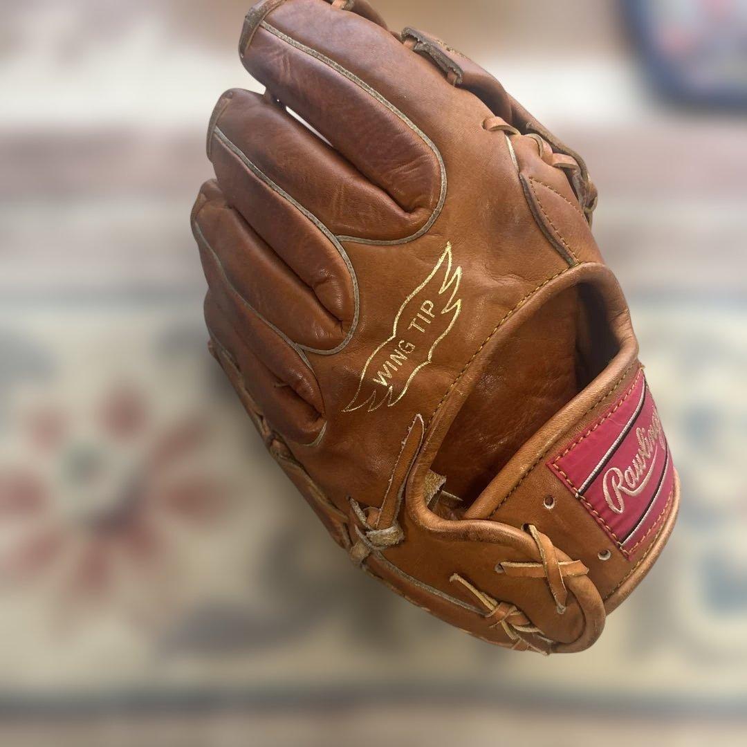 80'S ローリングス 軟式 内野〜オールラウンド用 グローブ WING TIP