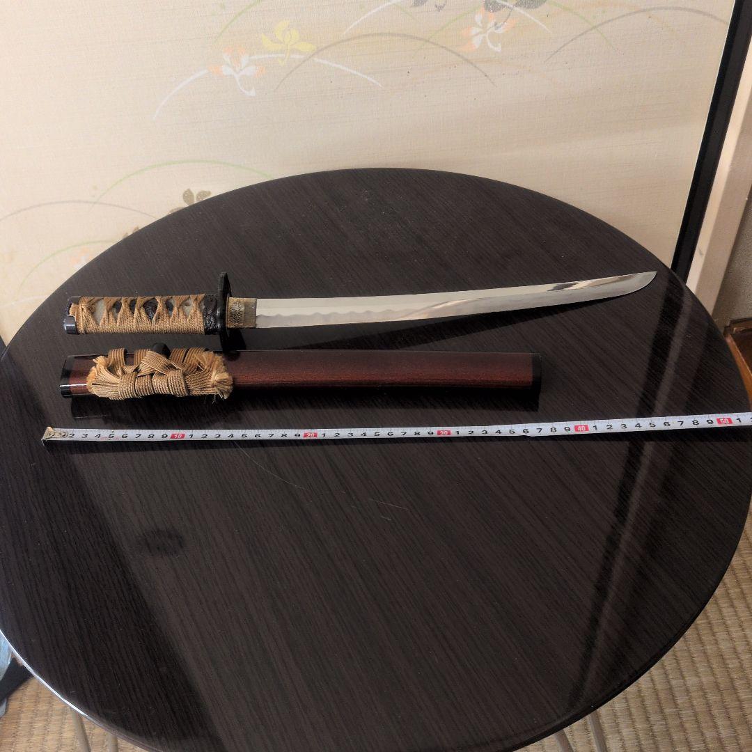 日本刀 　模造刀　 脇差 　茶鞘 　観賞用　居合刀